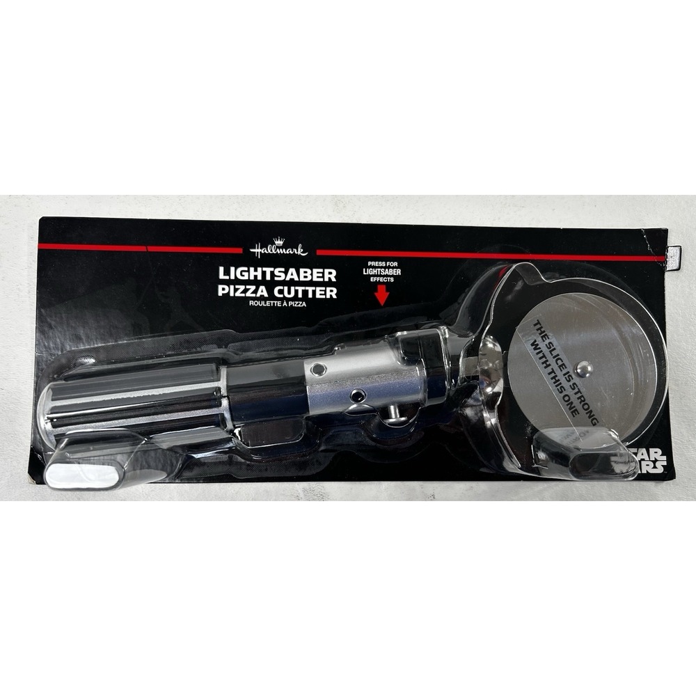 NIB Star Wars LightSaber Pizza Cutter Hallmark